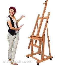 Los mejores Caballetes para pintar Artina Verona - Caballete de Pintura Profesional de Estudio