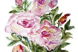 Materiales de Bellas Artes ilustracion-flores-siamgodh