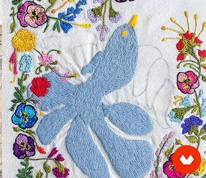 Cursos de artesanías, manualidades, Craft Curso de Pintar con hilo: técnicas de ilustración textil