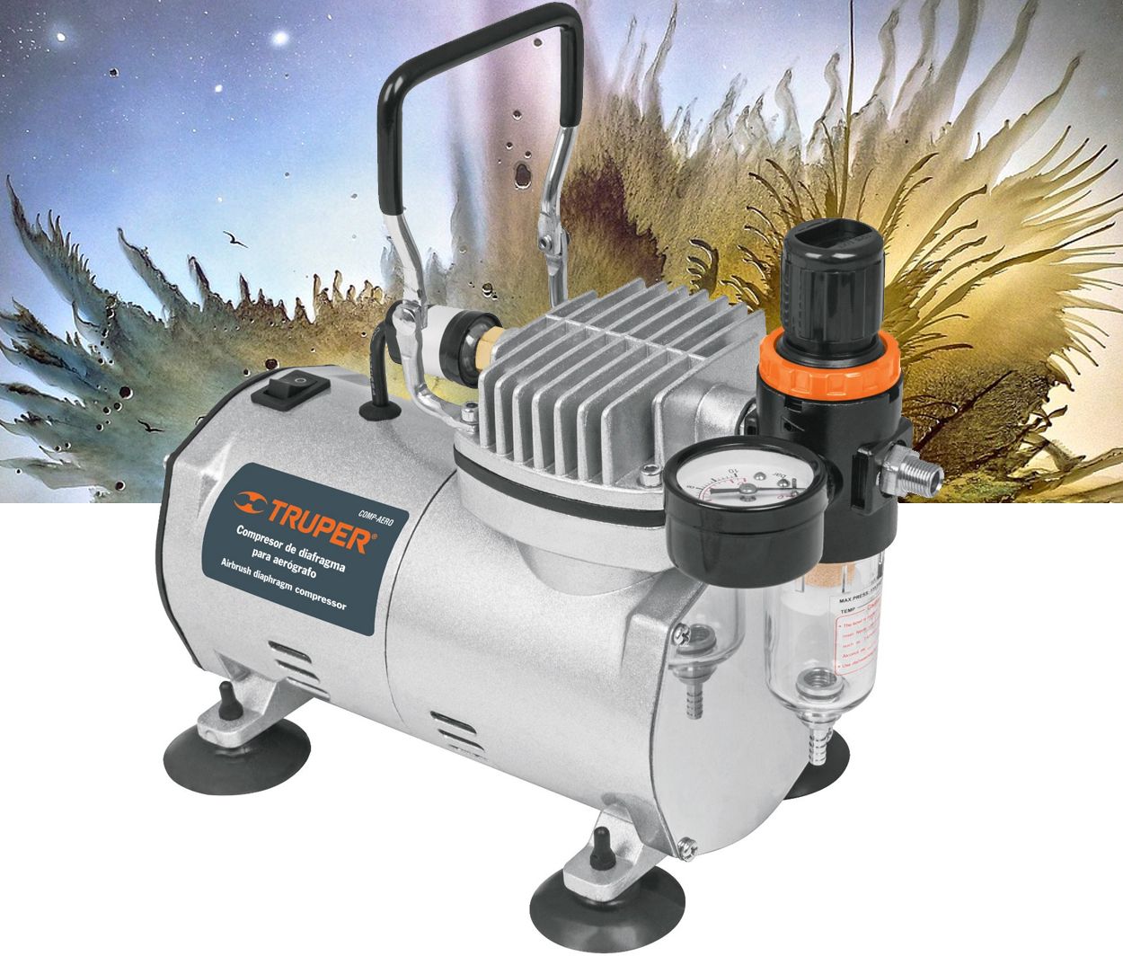 5 COMPRESORES de aire para aerógrafo ARTE & DISEÑO 2021 ️