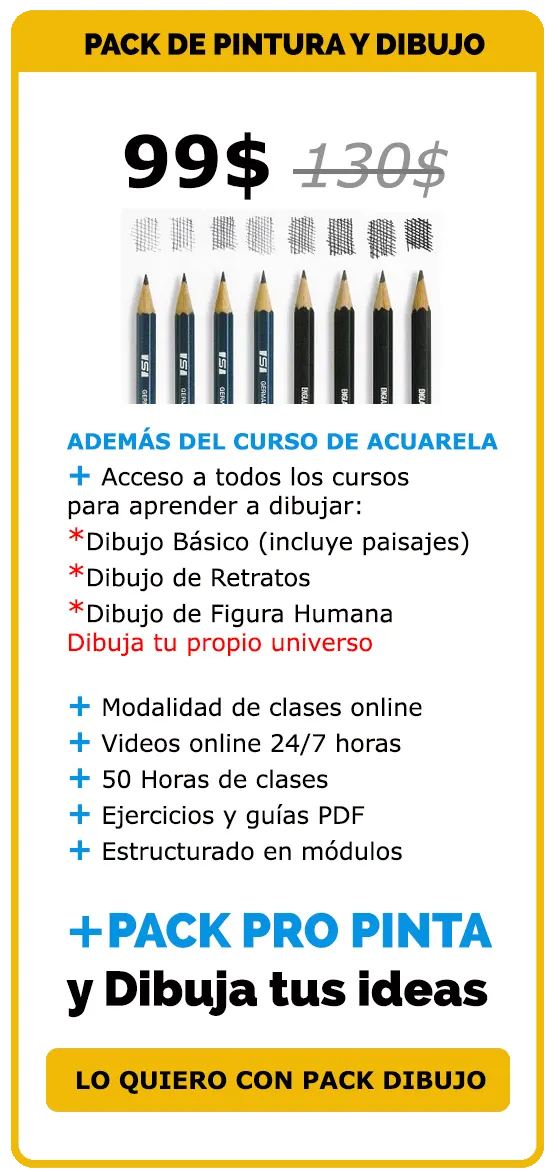 curso de acuarela