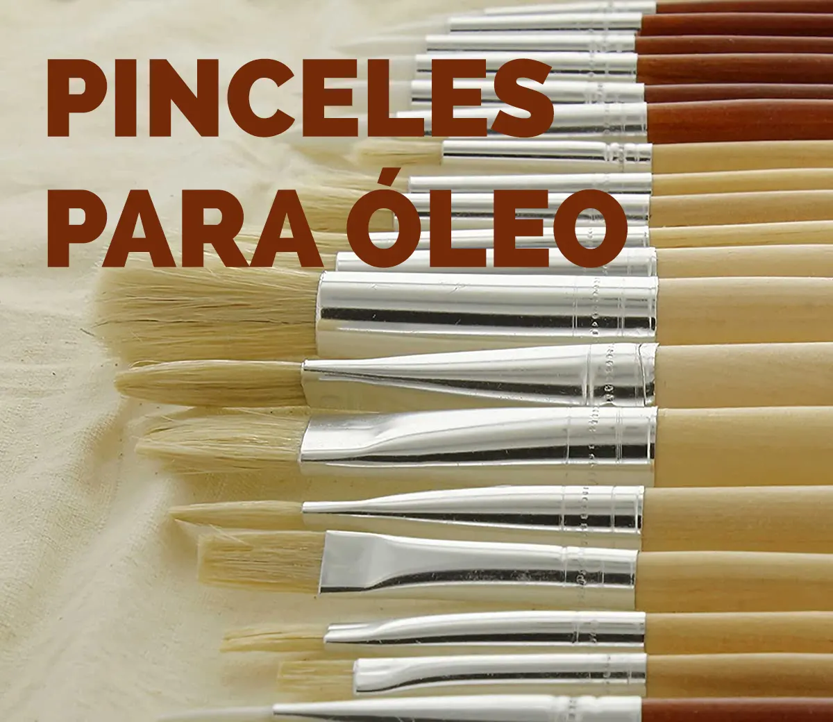 pinceles para oleo