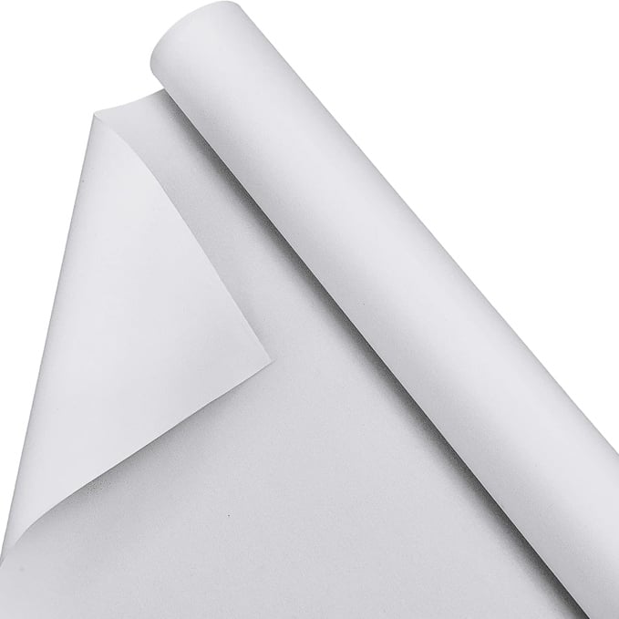 11 mejores materiales para pintar al óleo Kinlop 36 pulgadas x 20 pies doble imprimado lona de algodón grande blanco lienzo rollo para óleo y pintura acrílica