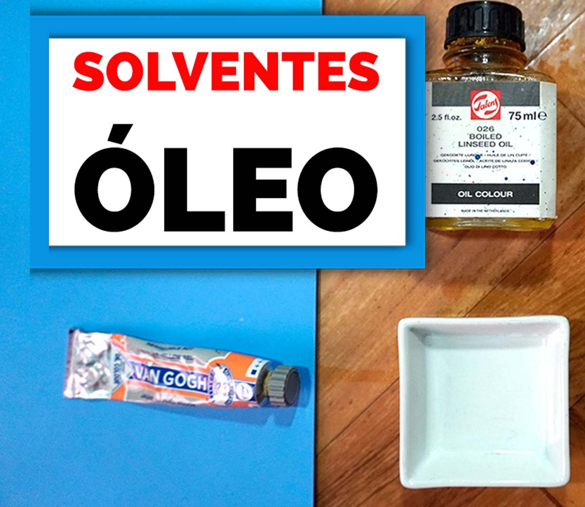 aceite para pintar al oleo linaza y trementina