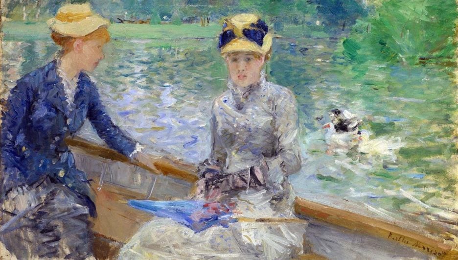 Artista Berthe Morisot  obra Verano