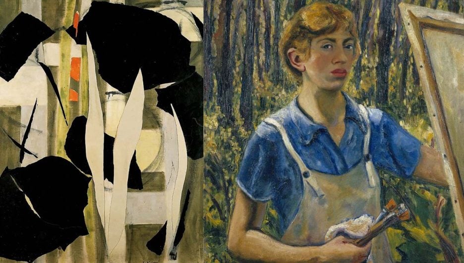 Artista Lee Krasner obra Milkweed