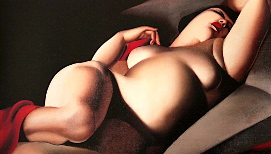 Artista Tamara de Lempicka obra La Bella Rafaela