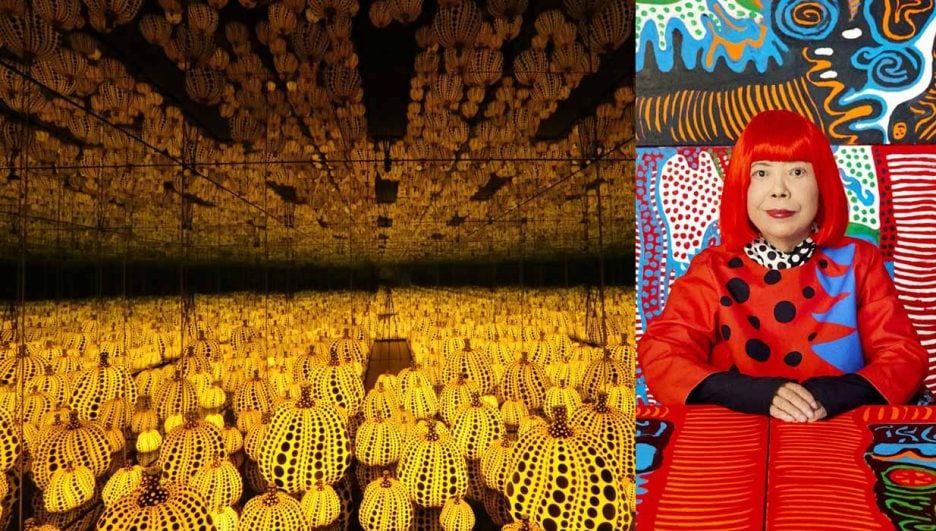 Yayoi Kusama obra Infinity Mirror Room