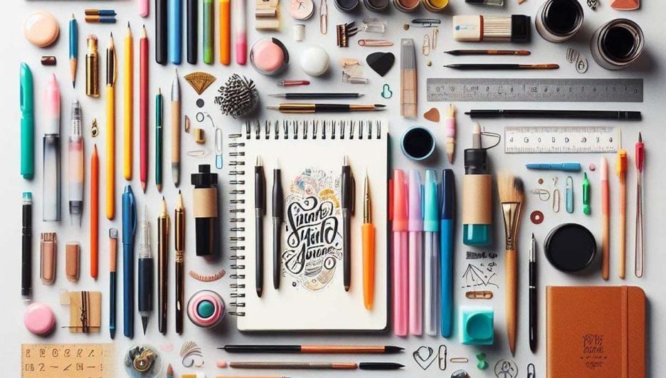 Materiales para lettering, materiales lettering