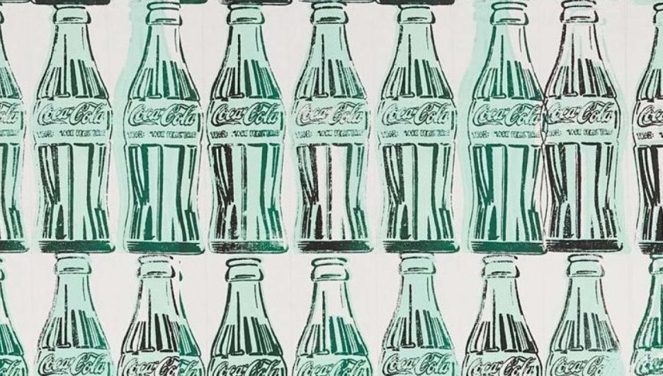 Botella de Coca-Cola obra de Andy Warhol