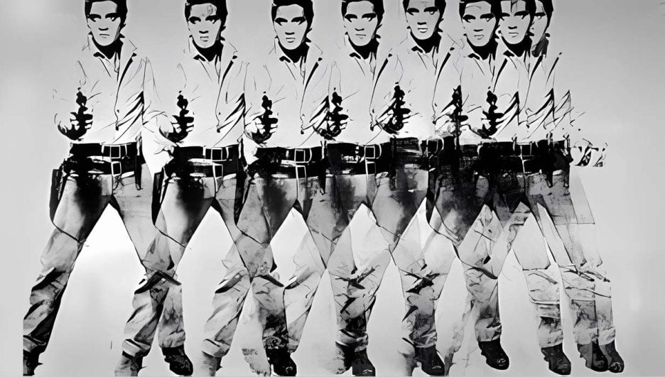 Elvis Presley obra de Andy Warhol