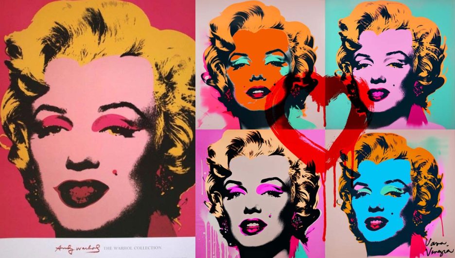 Marilyn Monroe obra de Andy Warhol