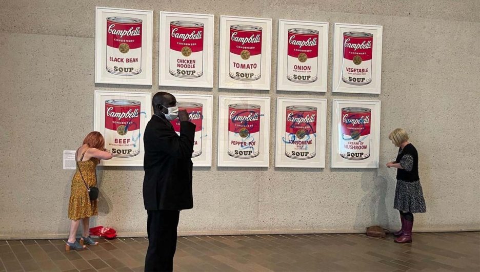 serie de latas de sopa Campbell de Andy Warhol