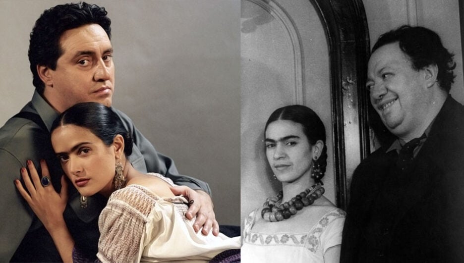 frida khalo con Diego Ribera