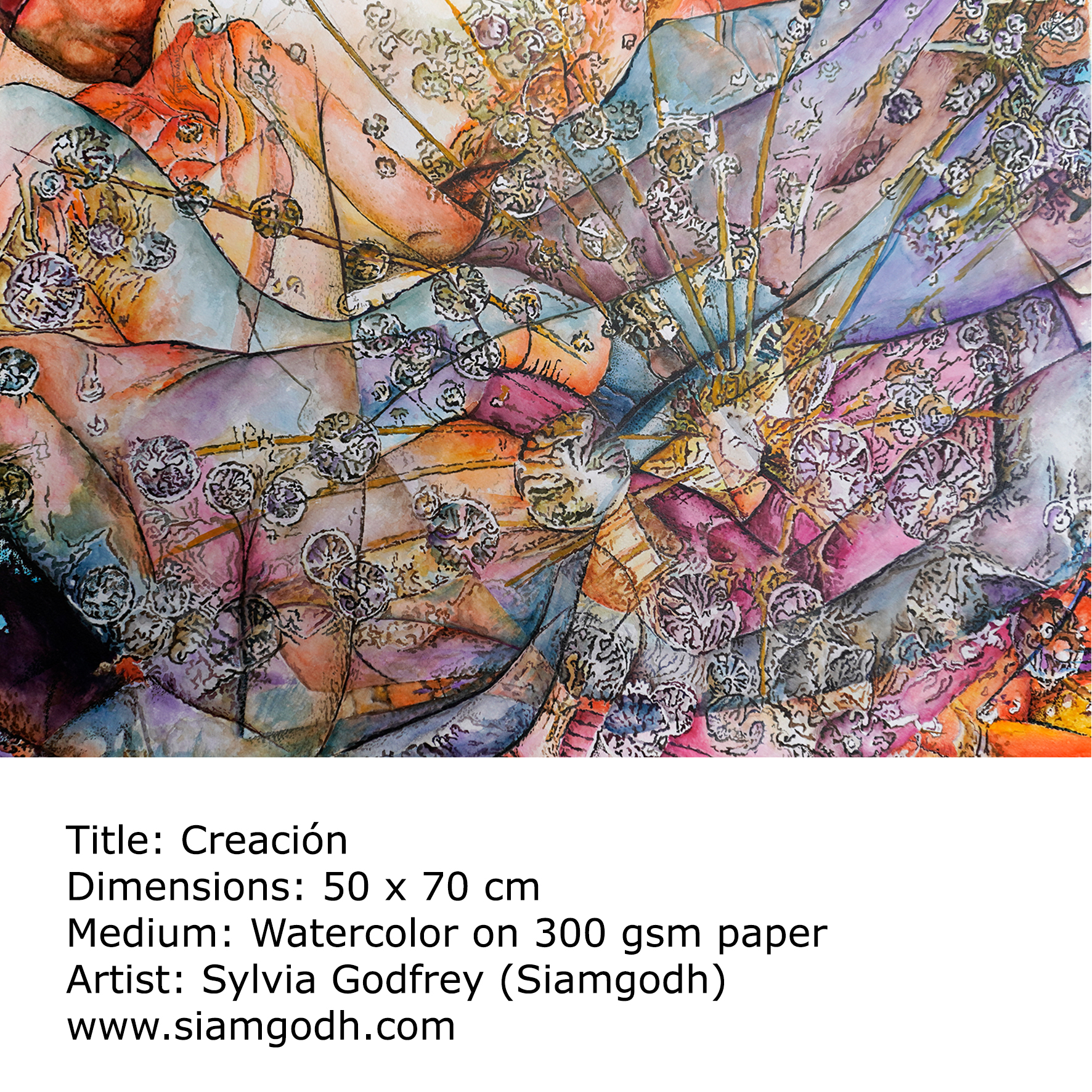 Siamgodh´s Biography Obras original de la artista visual Siamgodh