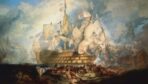 La batalla de Trafalgar, arte en perspectiva